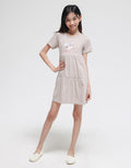 Aero Rainbow Unicorn Midi Dress Anak Perempuan