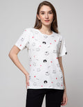 Nevada Short Sleeve T-Shirt Print Cat Meow