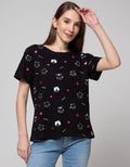 Nevada Short Sleeve T-Shirt Print Cat Meow