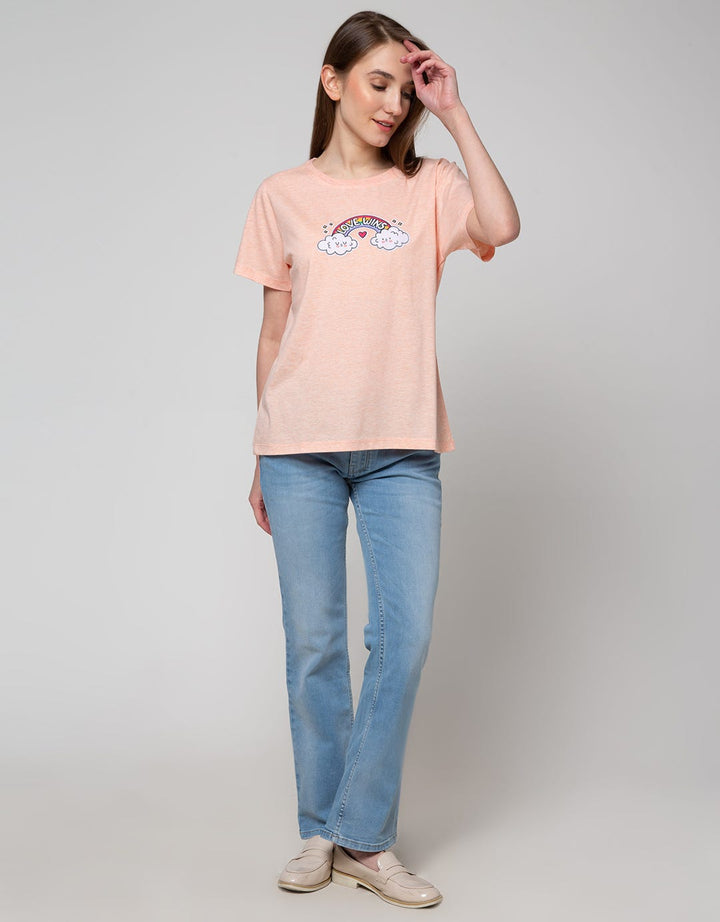 Nevada Short Sleeve T-Shirt Print Love Wins
