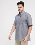 Stanley Adams Short Sleeve Shirt Regular Cotton Full Print