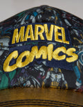 Marvel Comic Gold Print Hat