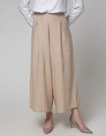 Annisa Long Pants Lineblend Wideleg No Waistband