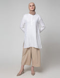 Annisa Long Pants Lineblend Wideleg No Waistband