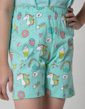 Little M Short Pants Full Print Unicorn 1