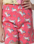 Little M Short Pants Full Print Unicorn 2