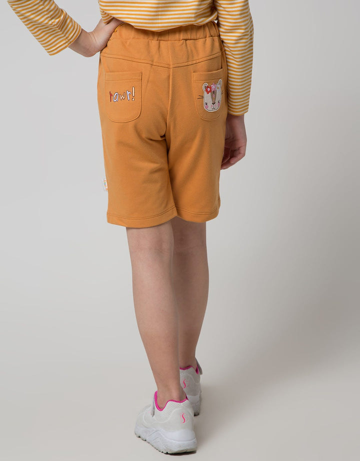 Little M Short Pants Bermuda Ruffle Kantong Belakang