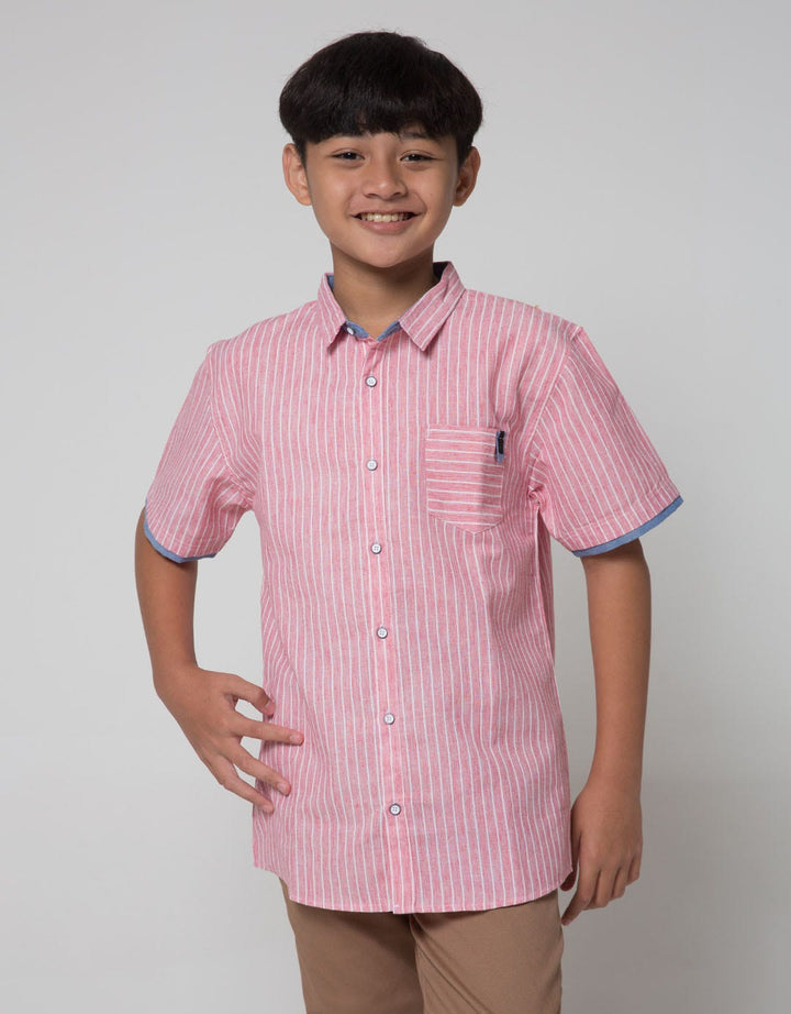 Aero Short Sleeve Shirt Striped