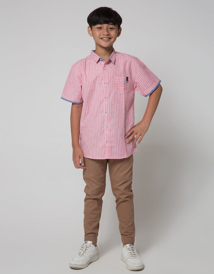 Aero Short Sleeve Shirt Striped