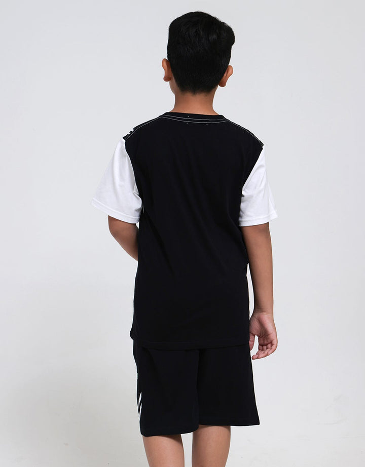 Aero Short Sleeve T-Shirt Basket Ball Kombinasi