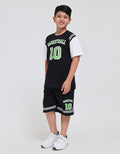 Aero Short Sleeve T-Shirt Basket Ball Kombinasi