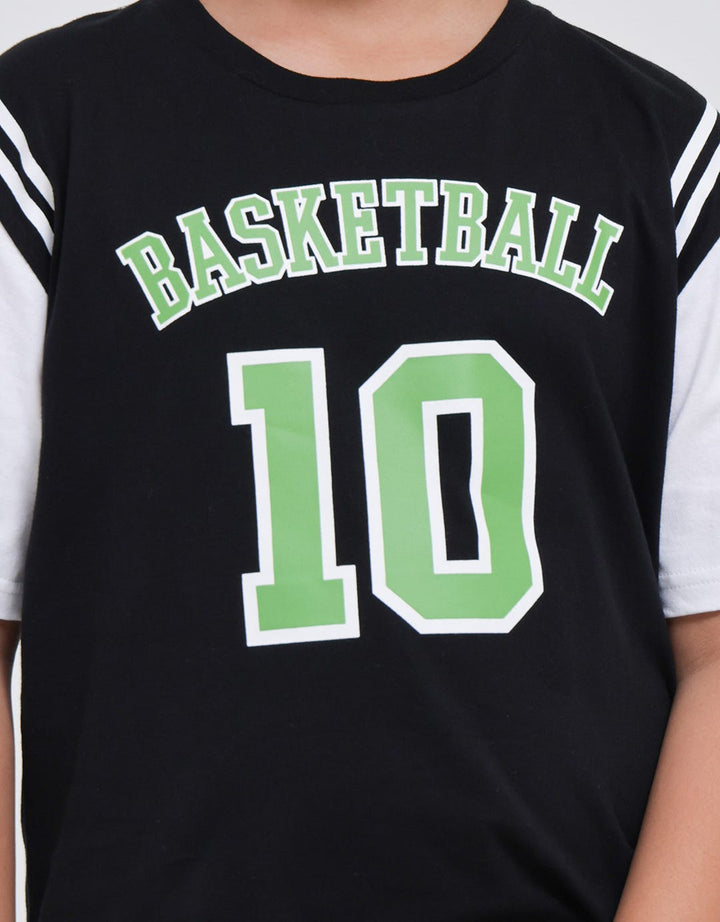 Aero Short Sleeve T-Shirt Basket Ball Kombinasi