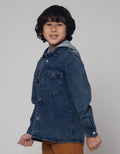 Little M Jacket Shirt Oversize Denim