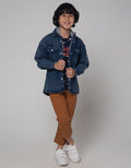 Little M Jacket Shirt Oversize Denim
