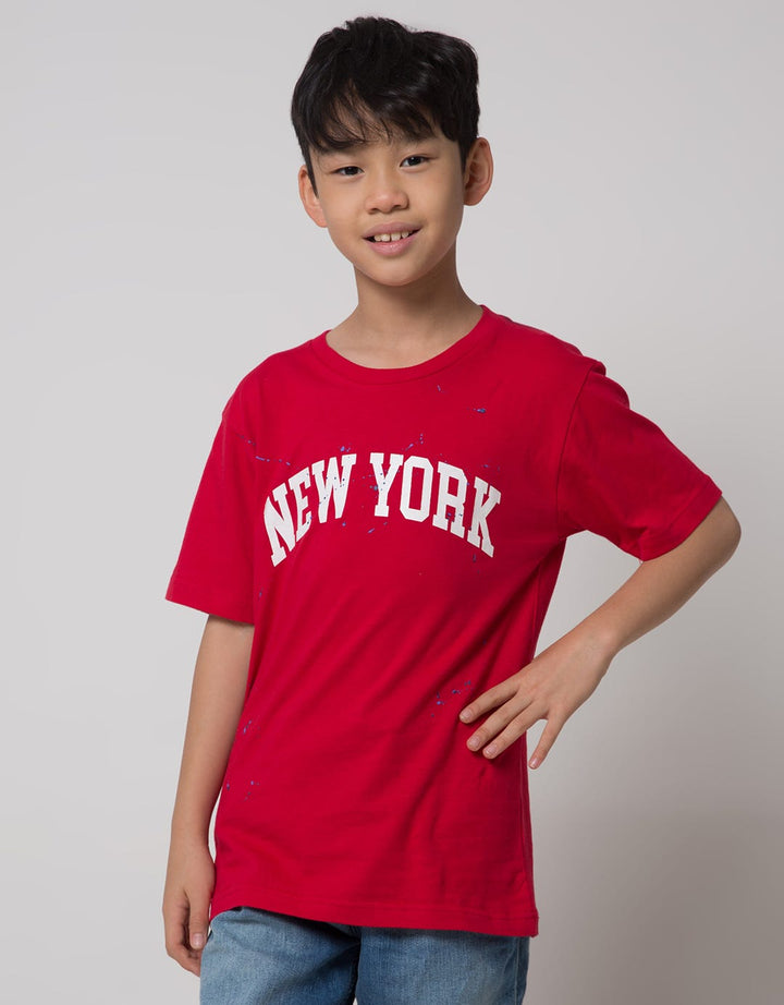Nevada Short Sleeve T-Shirt Print New York Splash