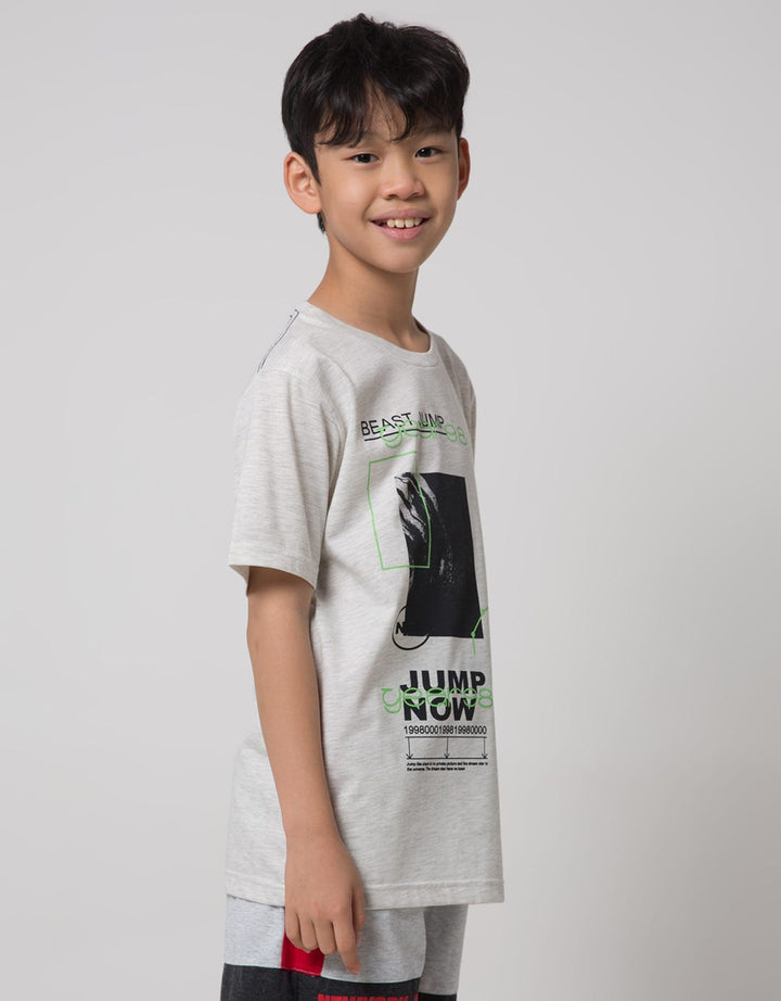 Nevada Short Sleeve T-Shirt Print Beast Jump