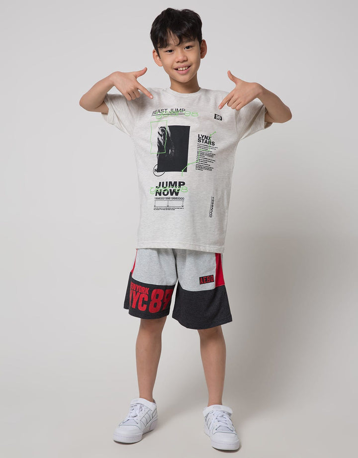 Nevada Short Sleeve T-Shirt Print Beast Jump