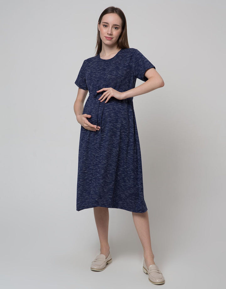 Connexion Mom Short Sleeve Midi Dress