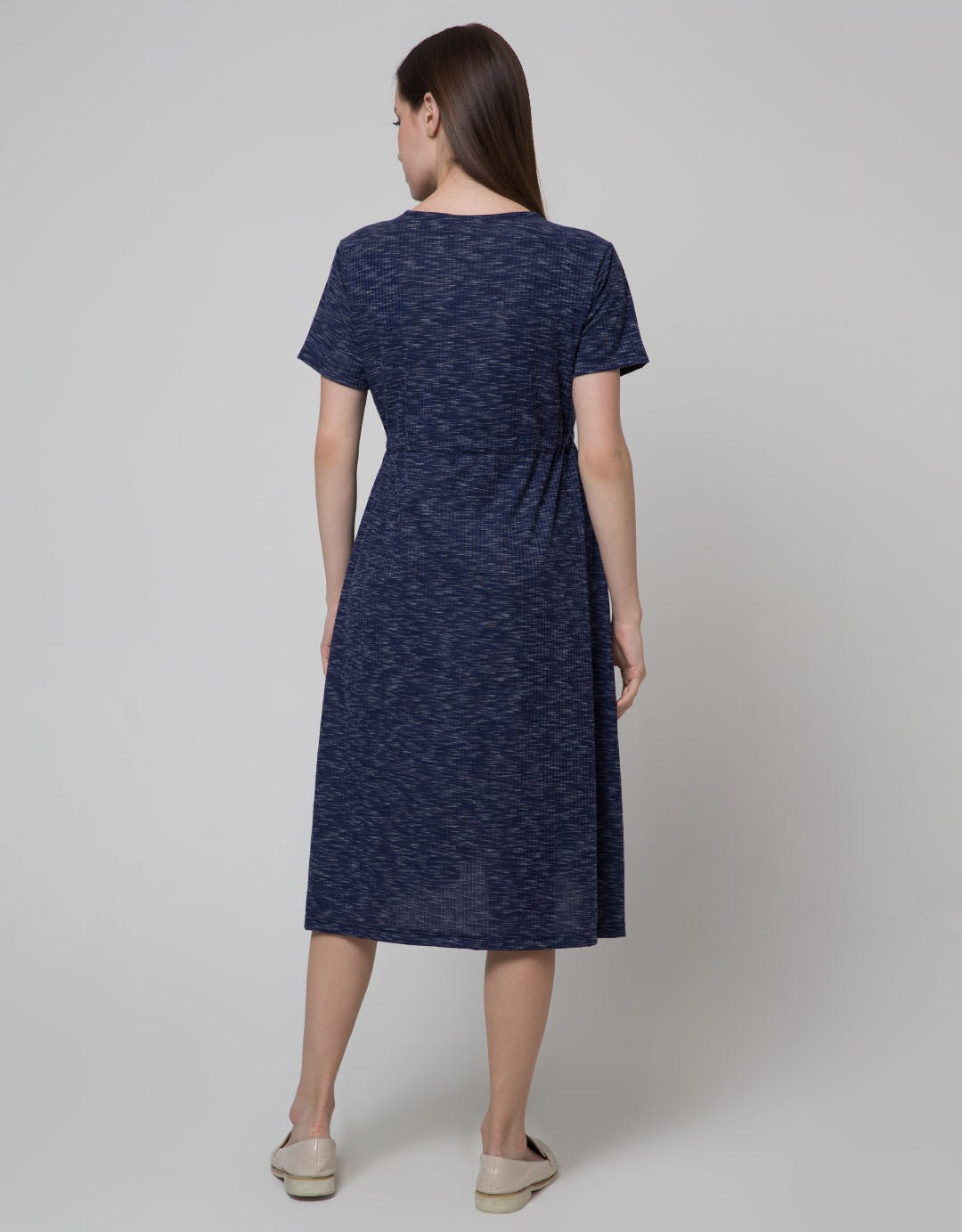 Connexion Mom Short Sleeve Midi Dress