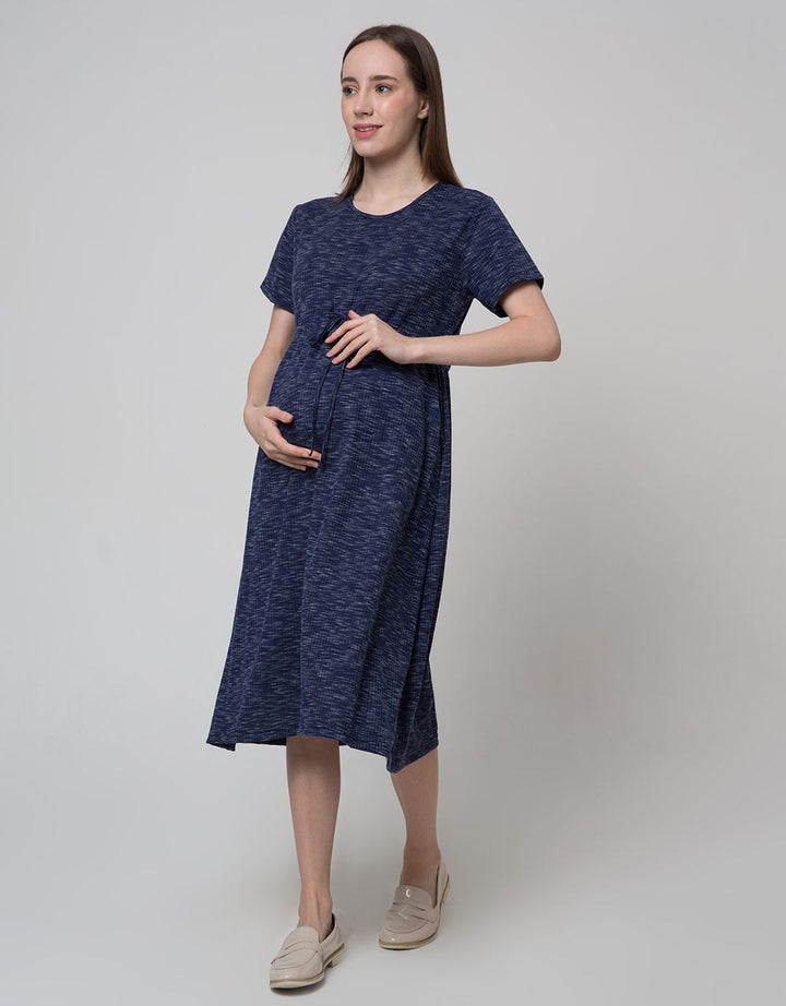 Connexion Mom Short Sleeve Midi Dress