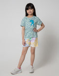 Little M Short Pants Plain Tie Dye
