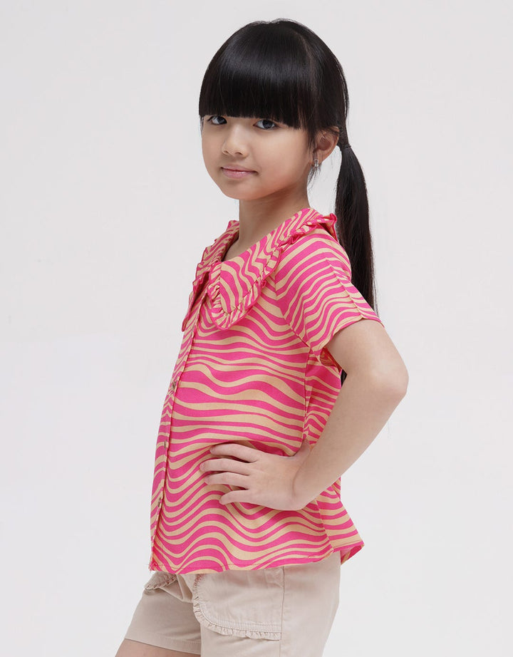 Curly Fashion Blouse Anak Perempuan