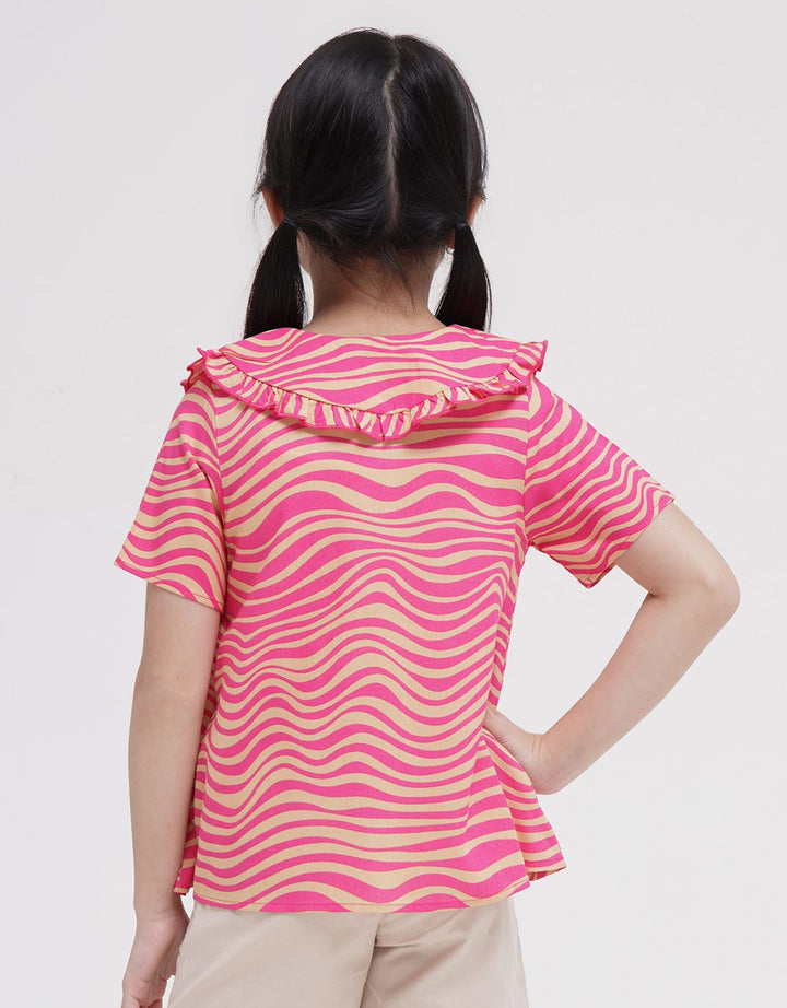 Curly Fashion Blouse Anak Perempuan