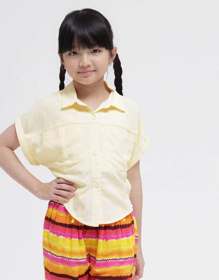Curly Fashion Blouse Anak Perempuan