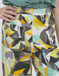 Curly Fashion Long Pants Anak Perempuan With Elastic Waist
