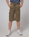 Little M Short Pants Woven Herringbone Bloon