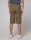 Little M Short Pants Woven Herringbone Bloon