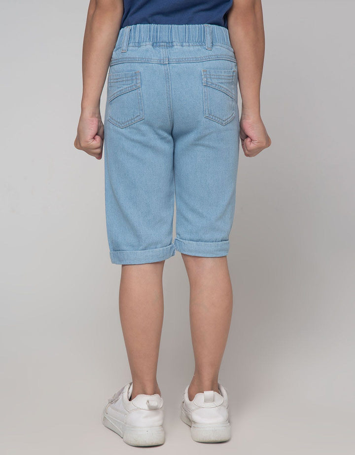 Little M Short Denim Bloon Vertikal
