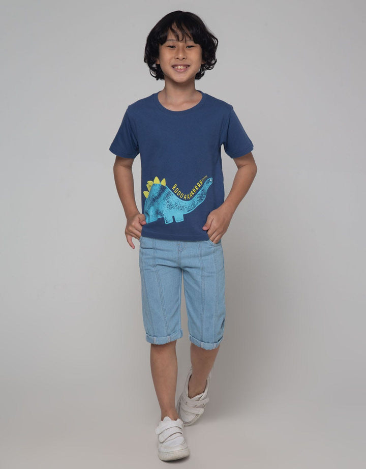 Little M Short Denim Bloon Vertikal