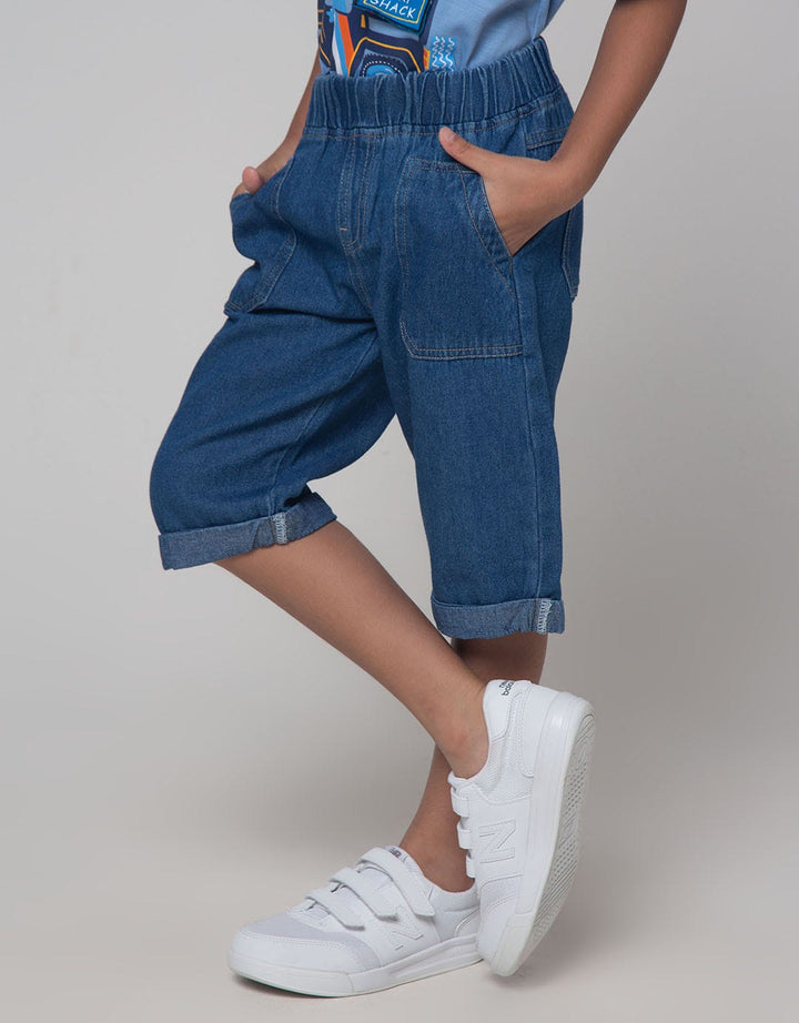Little M Short Denim Bloon