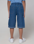 Little M Short Denim Bloon