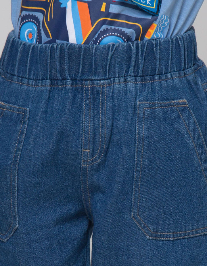 Little M Short Denim Bloon