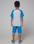 Little M Top-Bottom Set Raglan Dino