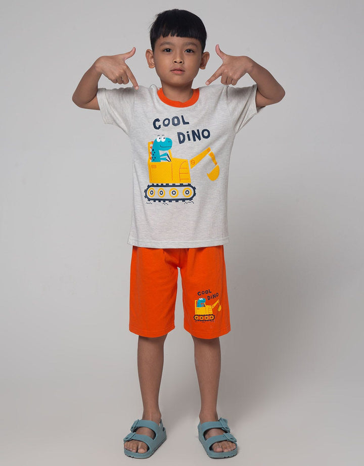 Little M Cool Dino Set Pakaian Anak Laki-laki