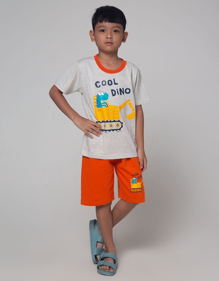 Little M Cool Dino Set Pakaian Anak Laki-laki