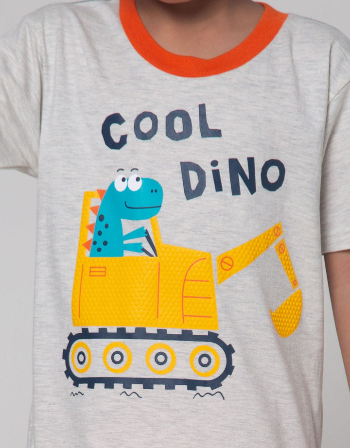 Little M Cool Dino Set Pakaian Anak Laki-laki