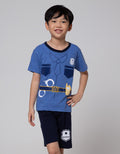 Little M Top-Bottom Set T-Shirt Police