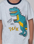 Little M Dino Trex Set Pakaian Anak Laki-laki