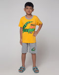 Little M Croco Happy Set Pakaian Anak Laki-laki