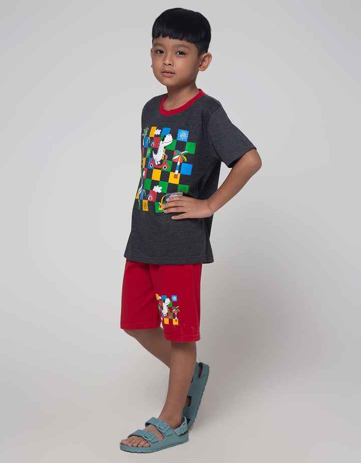 Little M Summer Set Pakaian Anak Laki-laki