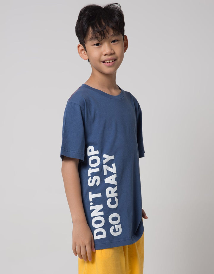 Nevada Short Sleeve T-Shirt Print Don't Stop Going Crazy