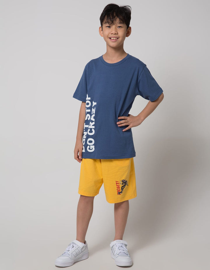 Nevada Short Sleeve T-Shirt Print Don't Stop Going Crazy