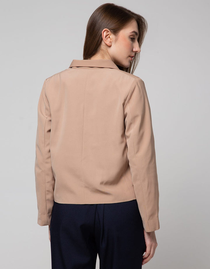 Connexion Long Sleeve Blazer Crop