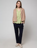 Connexion Long Sleeve Blazer Crop