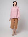 St. Yves Capri Pants Stretch Twill Kulot With Front Dart