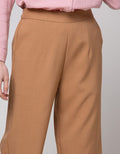 St. Yves Capri Pants Stretch Twill Kulot With Front Dart